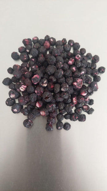 B-Ware Gefriergetrocknete Wildheidelbeeren 70g (Kurzes MHD).