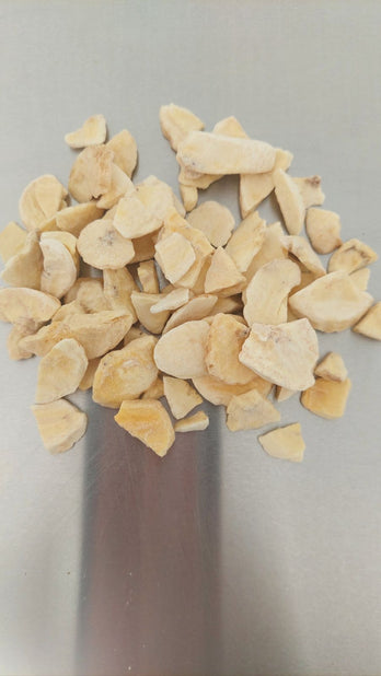 B-Ware Gefriergetrocknete Bio Bananenchips 300g (Reststücke).