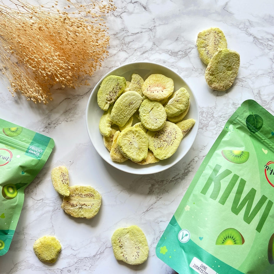 Gefriergetrocknete Kiwi