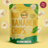 Gevriesdroogde bio bananenchips, voorraadverpakking