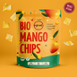 
                  
                    Gefriergetrocknete Bio Mangochips.
                  
                