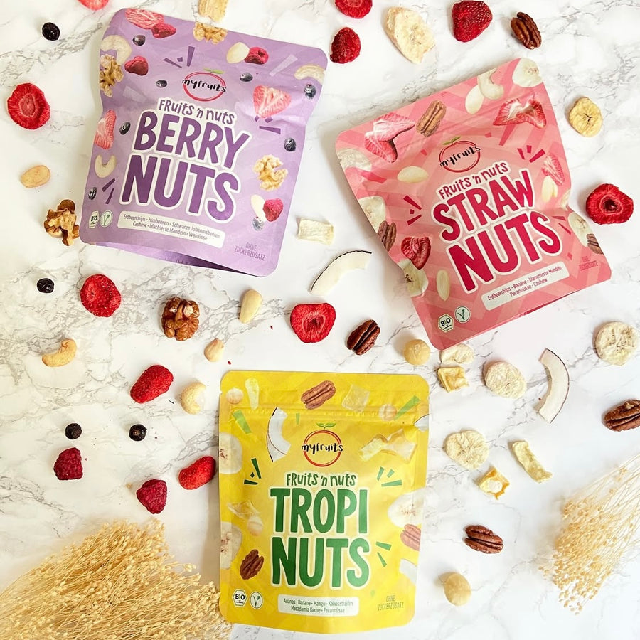 Fruits´n nuts Trio Set