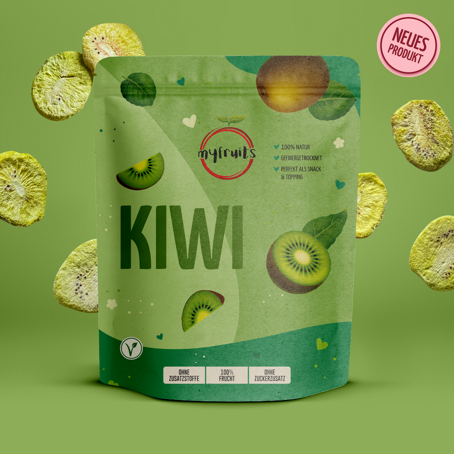 Gefriergetrocknete Kiwi