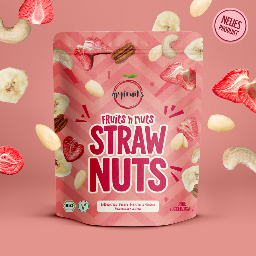 Bio Fruits ‘n Nuts StrawNuts