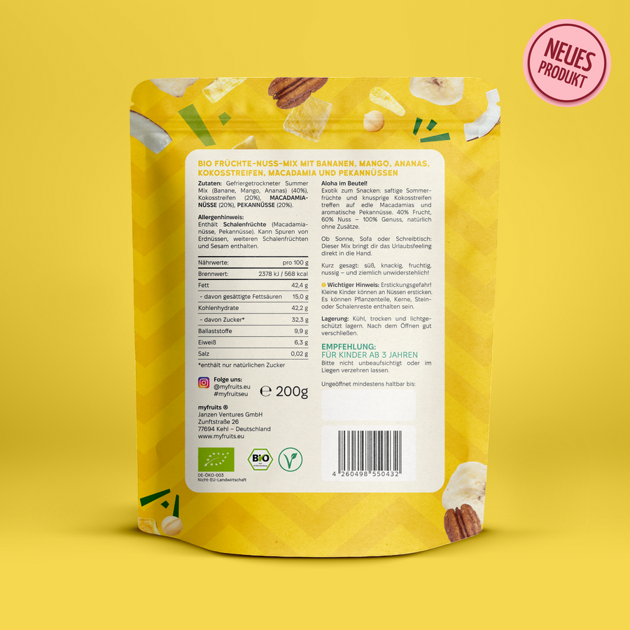Bio Fruits ‘n Nuts TropiNuts