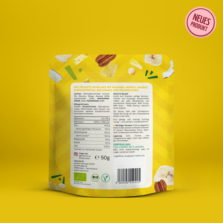 Bio Fruits ‘n Nuts TropiNuts